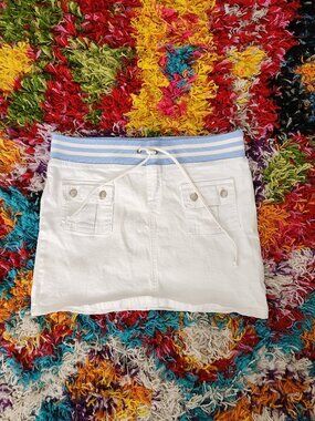 Vintage Y2K Big Lime USA Skirt - Early 2000s